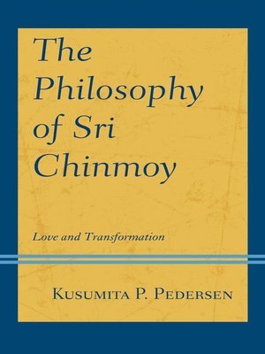 cover image of The Philosophy of Sri Chinmoy